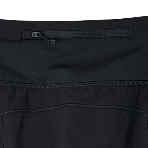 Athleta Run With It 14" Skort Black Size S Small Pockets Skirt Shorts Running - Picture 4 of 8